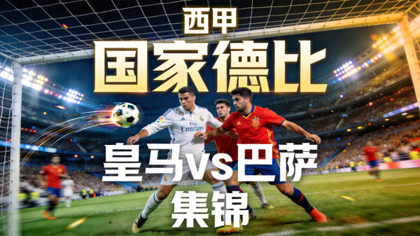 西甲 国家德比 皇马vs巴萨 集锦